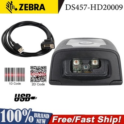 Zebra DS457-HD20009 1D 2D USB Desktop Barcode Scanner Automatic Code Reader POS