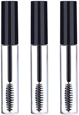 Empty Mascara Tubes 3Pc 10ml With Wands Funnels Rubber Inserts Pipettes