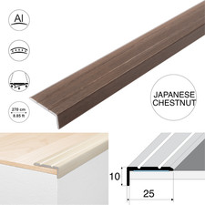 EDGE PROFILE TRIMS LAMINATE FLOOR EDGING PROFILE STEP COVER DOOR STOP 2.7m A31
