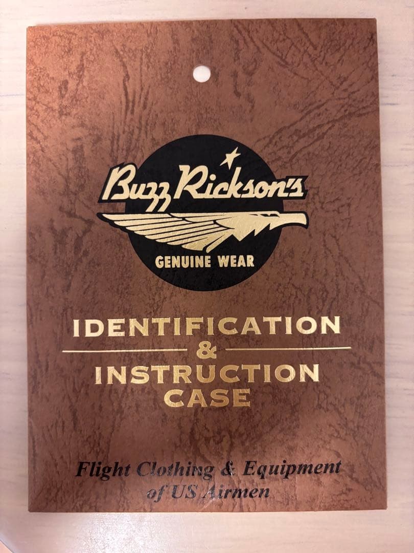 Buzz Rickson's G1 Patch Jacket M Brown Unused Vin… - image 4