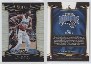 2018-19 Panini Select Concourse Silver Prizm Mo Bamba #55 Rookie RC