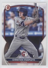 2023 Bowman Draft Christian Knapczyk #BD-180 14jr