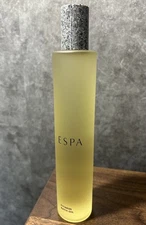 ESPA Fitness  Bath oil 6.7 Fl Oz Tall Glass Modern Bottle