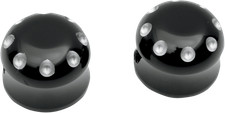 Covingtons Axle Caps Gloss Black Powdercoat F...