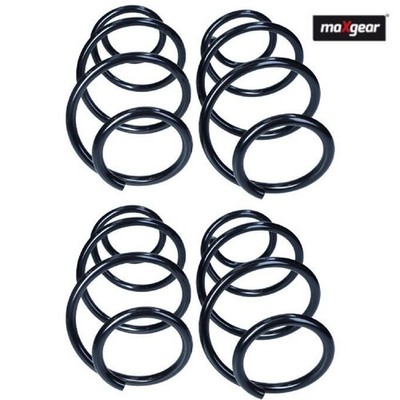 2x Fahrwerksfeder MAXGEAR 60-1186D 2 Federn Satz Federnsatz für Renault