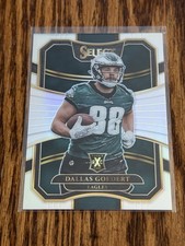 2017 Select Dallas Goedert XRC SILVER RC Rookie Eagles Prizm #318 2018