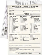J. J. Keller Detailed Driver'S Vehicle Inspection Report Pre-  Post-Trip Meet