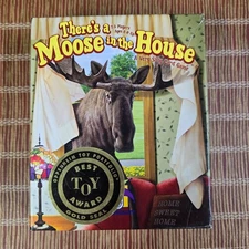 There's a Moose in the House A Very Silly Card Game Gamewright Game