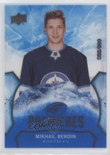 2021-22 Upper Deck Ice 2020-21 Base Premieres 68/999 Mikhail Berdin #150 10el