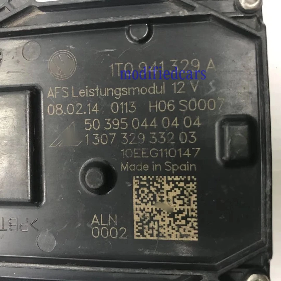 Original 1T0941329A Headlight Control AFS Leistungsmodul for AL VW CC Audi A5 S5 - Imagem 3 de 4