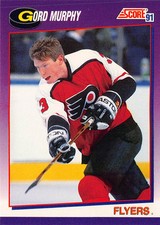 1991-92 Score American #43 Gord Murphy