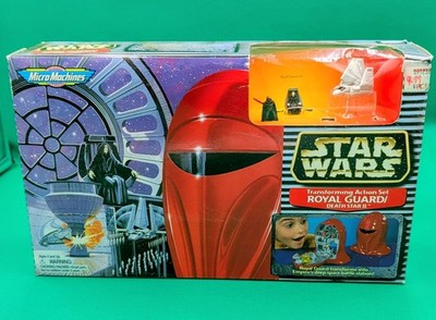 Star Wars Micro Machines ROYAL GUARD Transform Action Set 1997 Missing 2 Figures