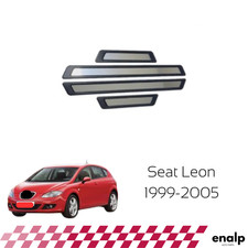 Chrom Einstiegsleisten Schutz Blende 4-tlg für Seat Leon 1999-2005
