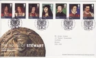 GB Stamps First Day Cover Kings & Queens House of Stewart, royalty seal SHS 2010