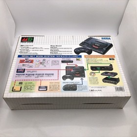 Sega Mega Drive Console HAA-2510 Box  Megadrive Genesis NTSC-J Japan Tested