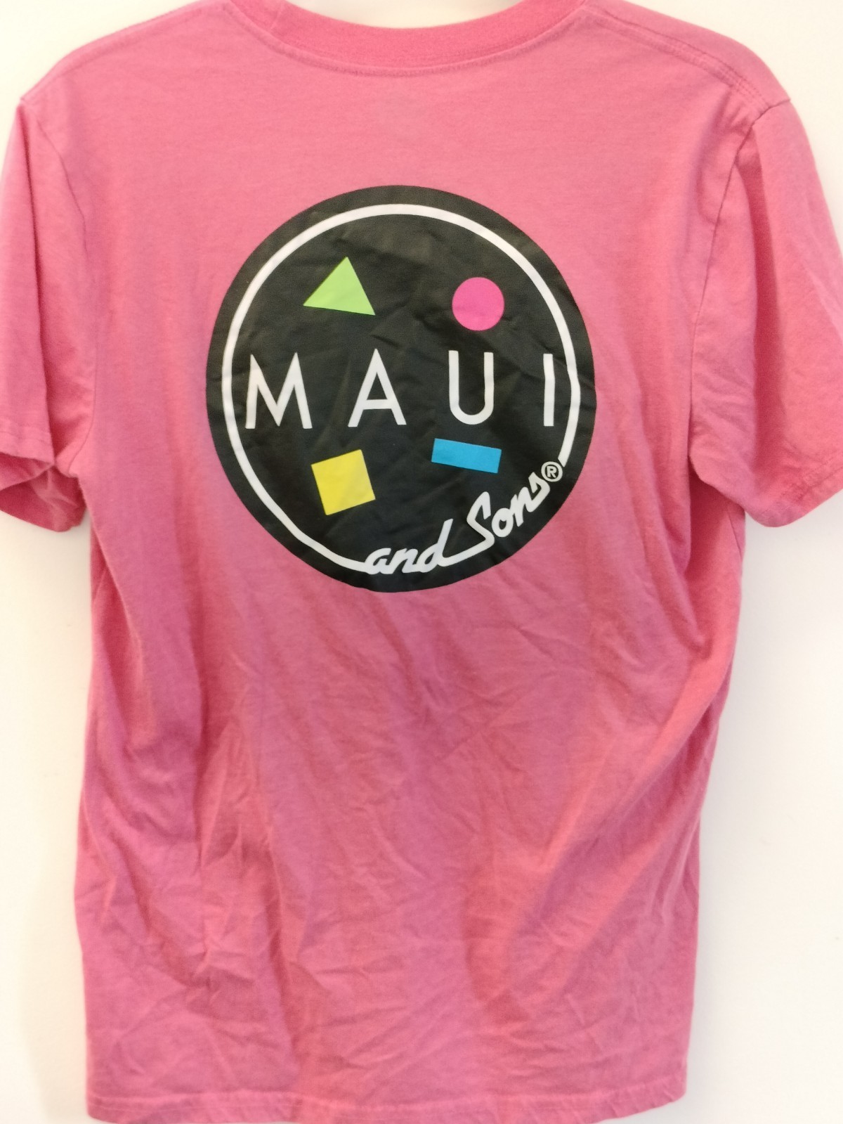 MAUI & Sons Mens Coral Graphic Logo T-Shirts Size M medium image 2