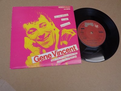 Gene Vincent - Be Bop a Lula/Say Mama - BBC Records P/C 45 (Scarcer sleeve)