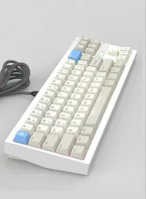 UNIQMAG 65% TMR RGB Gaming Keyboard 8K Polling Hall Effect USB-C White UQ71W