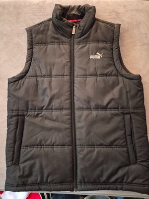 Puma Insulated Puffer Vest Mens M Black