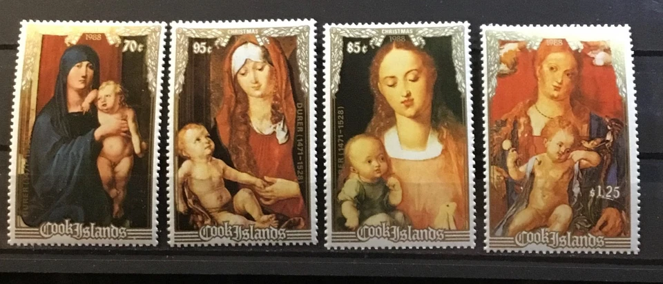 NAVIDAD EN ISLAS COOK. TRES JUEGOS: 1986-1987-1988. MNH Foto 4 de 4