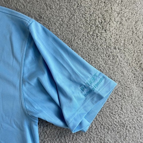 NUOVO Ping Polo Shirt Uomo Grande Blu Golf Pullover Fibra Secca Dinamica Casual - Foto 7 di 12