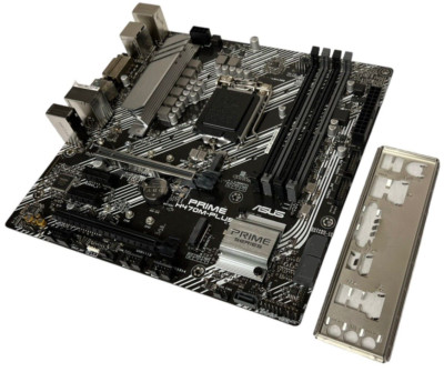ASUS PRIME H470M-PLUS Motherboard Intel H470 LGA 1200 DDR4 M.2 mATX DVI-D Core