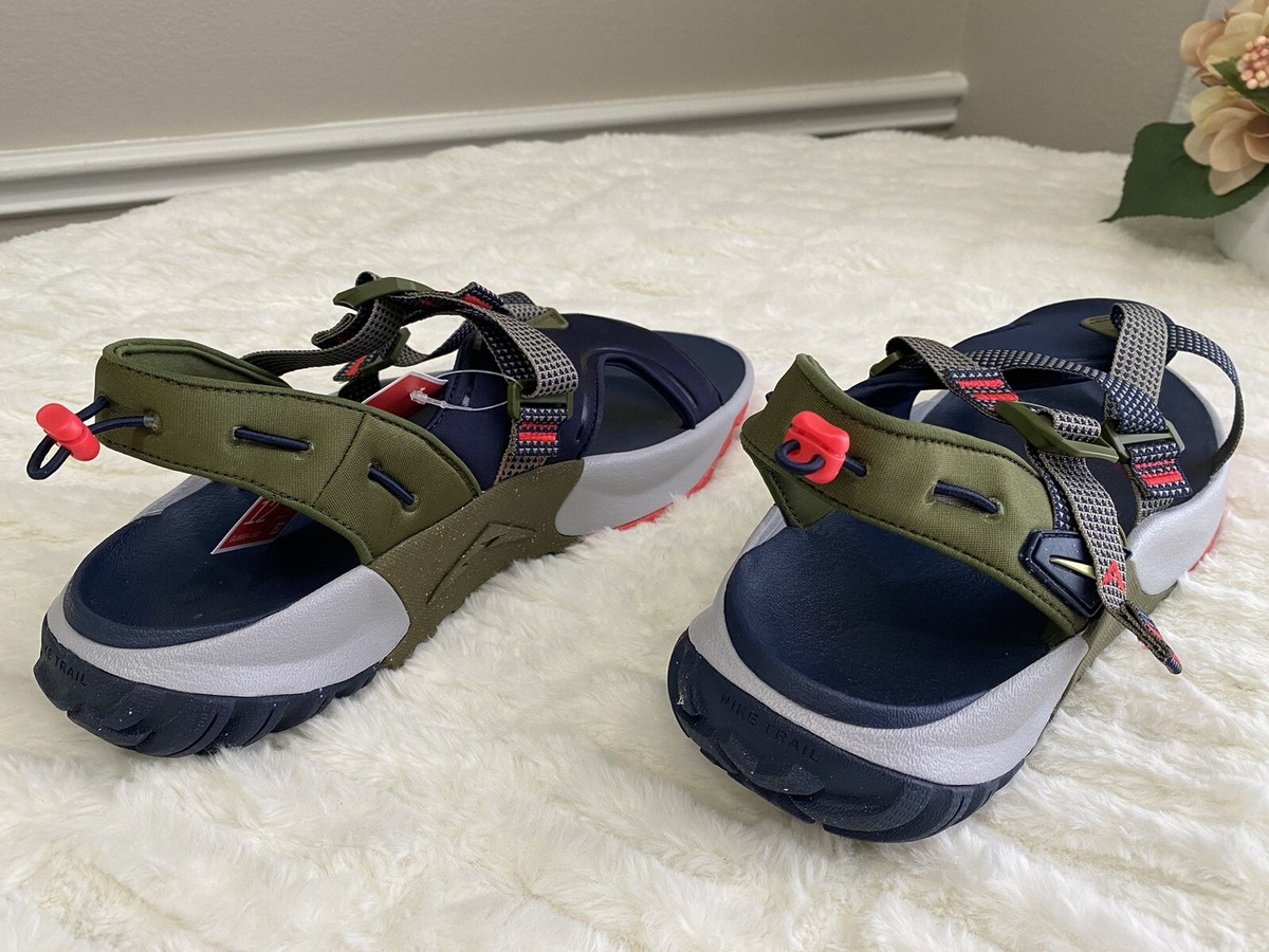 Nike Trail Oneonta Hiking Sandals Rough Green - Citron Tint MEN SZ 6 DJ6604-300 Nike Trail Oneonta Sandals DJ6604-100 Hiking Rugged Tread  main image 4