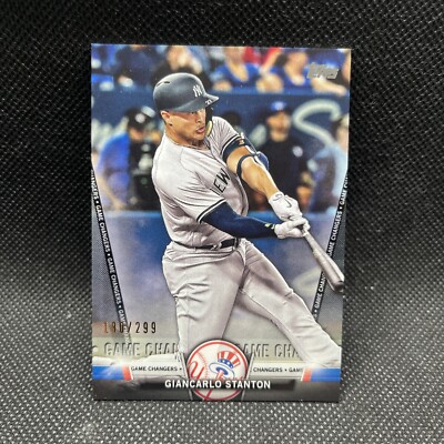 Giancarlo Stanton 2018 Topps Game Changers /299 S-42