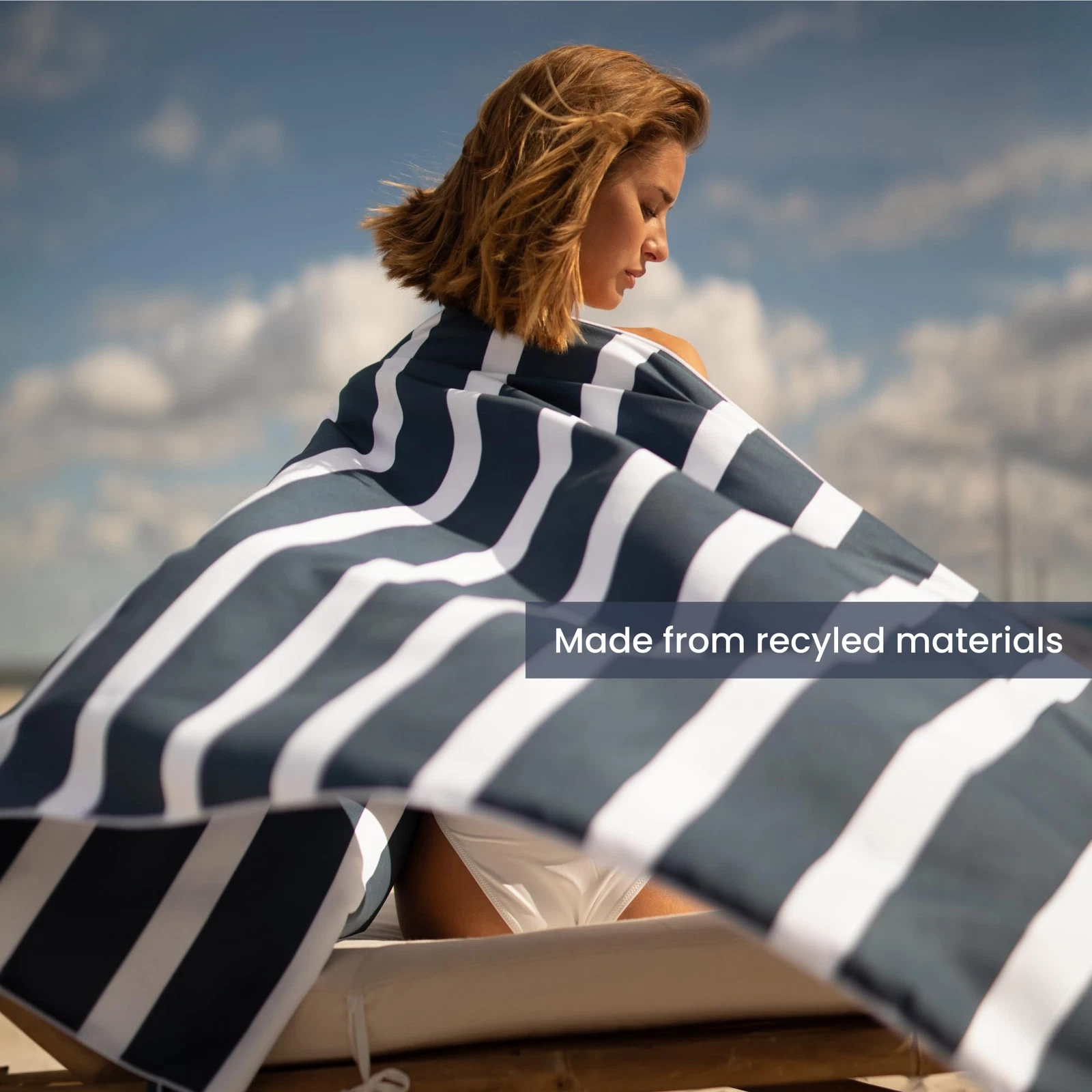 SummerSand Microfiber Beach Towel Extra Large 79 x 39.5 in - Quick Dry Sand F...