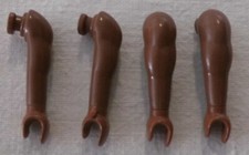 10405, arm (without groove), with muscles, skin color (Africa)