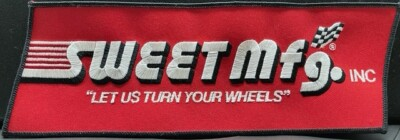 #ad #ad VRHTF quot;NHRA COOL SWEET MFGquot; INC LET US TURN YOUR WHEELSquot; 3.25quot; X 10quot; PATCH $49.99