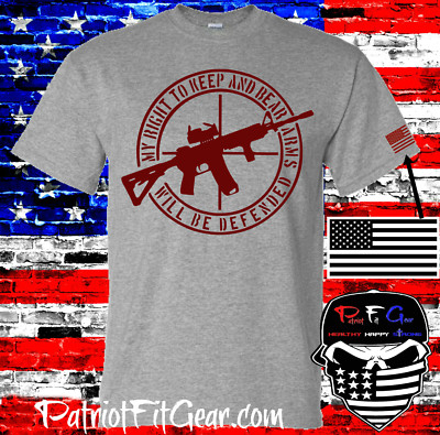t-shirt,My Right To Keep And Bear Arms,Will Be Defended,Molon Labe,2nd Amendment