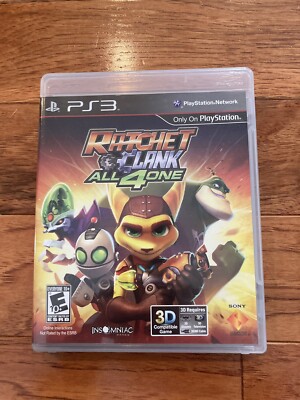 Ratchet And Clank  All 4 One PS3 Sony PlayStation 3 Complete CIB Tested