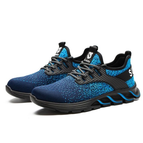 Zapatos de Trabajo SUADEX Hombre y Mujer Ligeros Transpirables Gorra de Acero Zapatos - Imagen 25 de 60