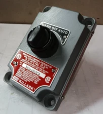 NEW KILLARK XCS-0S3C4 EXPLOSION PROOF CONTROL STATION COVER HAND/OFF/AUTO SWITCH