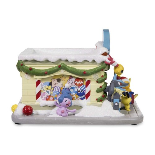 Holiday Pokemon Village Diorama Figuren Christmas Scarlet Violet Nintendo Switch - Bild 8 von 31