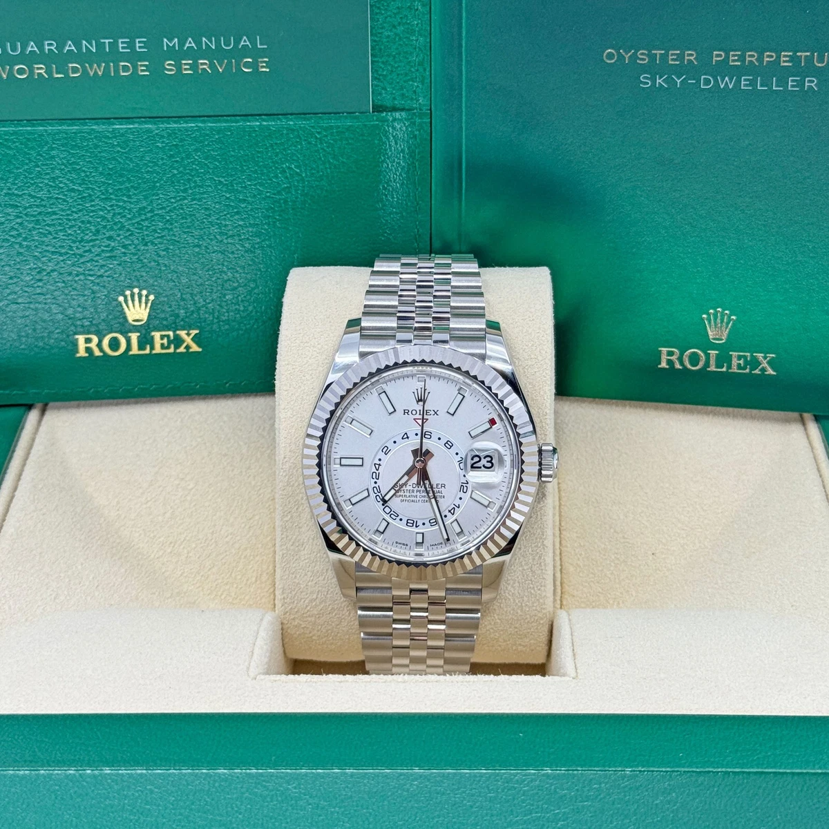 Rolex Sky Dweller Jubilee White 326934 0002 Mint 2023