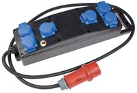 As-Schwabe 60854 | Vollgummi-Steckdosenleiste S2