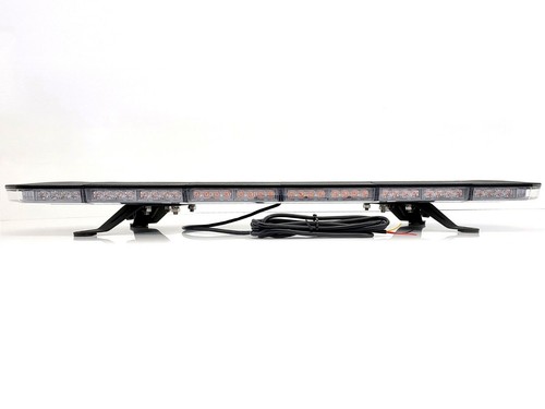 900mm Lightbar Recovery Slimline LED Beacon Lights Amber Flash 3ft 35" 90cm - Picture 2 of 12