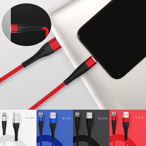 Fast-Charger For Samsung Galaxy S8 S9 S10+ Plus Type C USB-C Data Charging Cable - Picture 2 of 24
