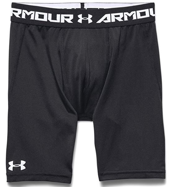 under armour black compression shorts