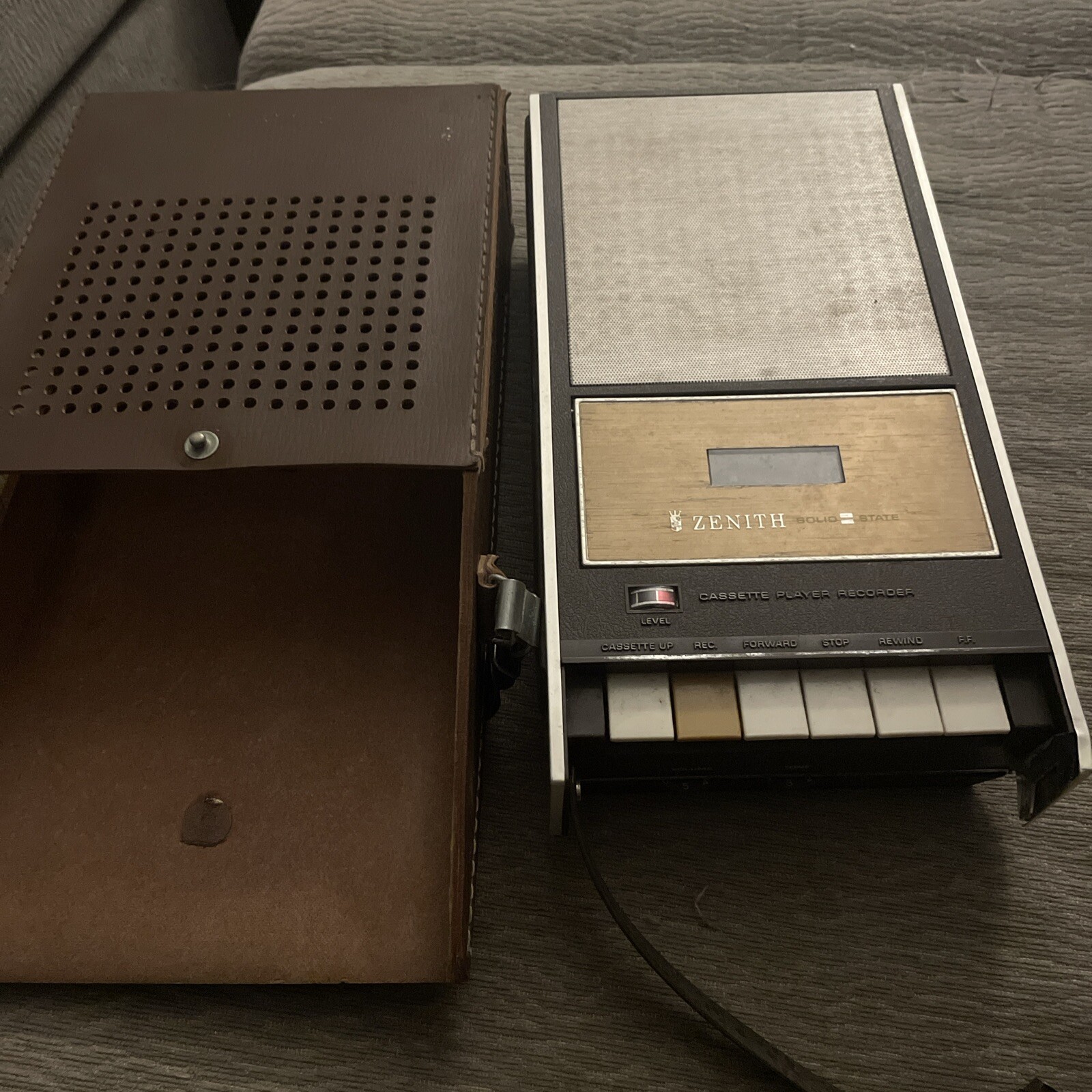 Zenith Cassette Player Recorder No Cord Parts Or Repair Untested eBay