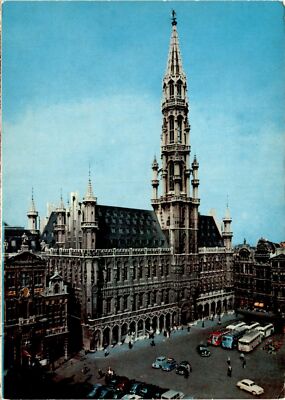 Grand'Place, Hôtel de Ville, Grote Markt, Stadhuis, Grand Square Postcard