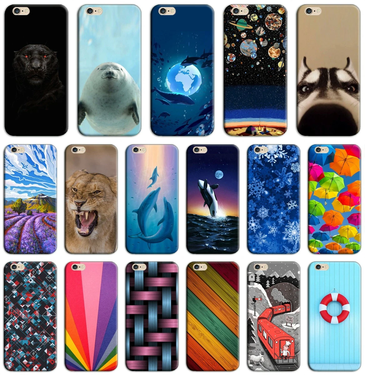 Funda compatible con iPhone 6 Plus - 6S Plus - Patron geometrico