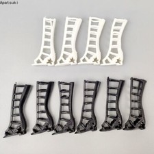 5pairs Random Fashion Doll Shoes For 11.5" Doll Long Boots Star High Heel Shoes
