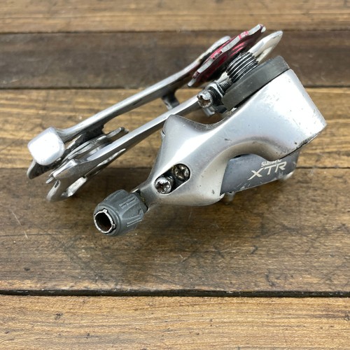 VIntage Shimano XTR RD-M900 Rear Derailleur Max 32T 33T MTB Medium Pulleys - Picture 12 of 13