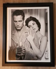 Cat On A Hot Tin Roof. Paul Newman, Elizabeth Taylor. WILLIAM STAFFORD Art Print