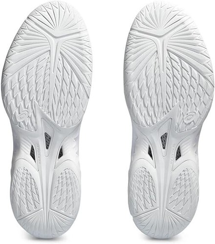 ASICS Basketball Shoes GELBURST 28 White Silver 1063A081 US8(26cm) - Picture 4 of 8