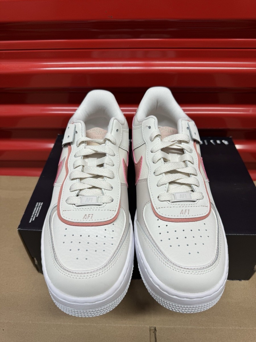 NIKE AIR FORCE 1 AF1 SHADOW PHANTOM-RED STARDUST SZ Wmns10 NIKE AIR FORCE 1 AF1 SHADOW PHANTOM-RED STARDUST SZ Wmns10