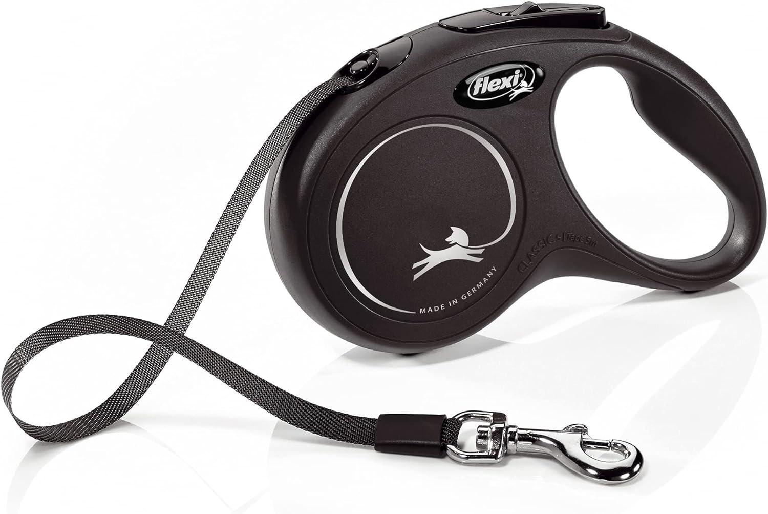 Guinzaglio Croci Flexi New Classic Tape S 5m Riflettente per Cani